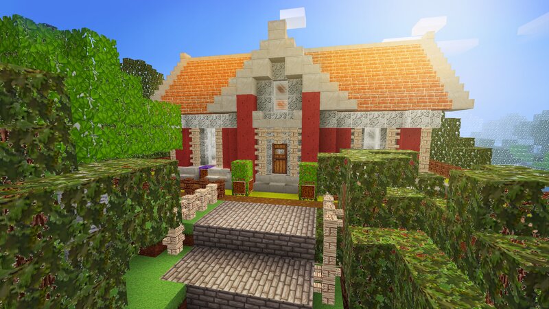 Minecraft House — Green