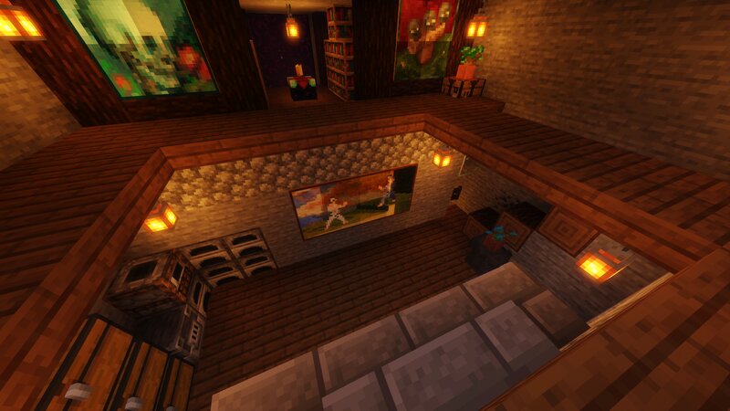 Minecraft House Interior