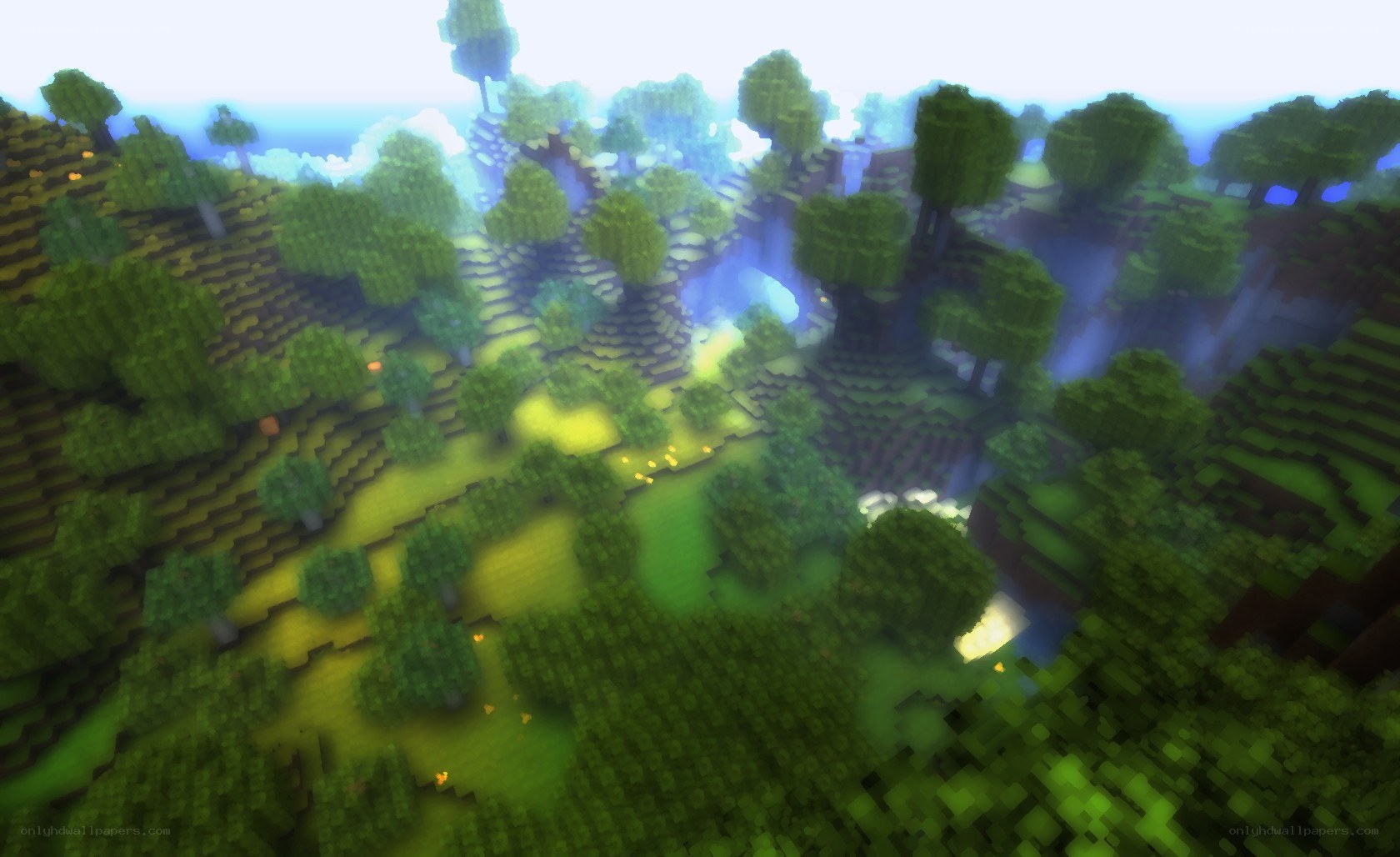 Minecraft jungle biome
