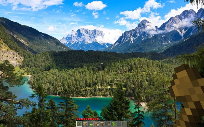 Minecraft Landscape View