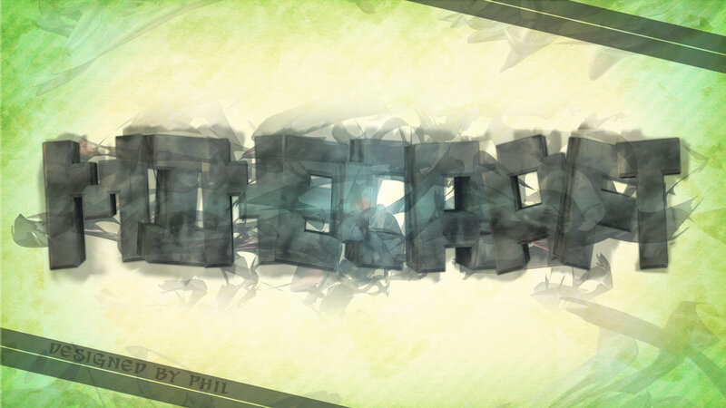 Minecraft logo art