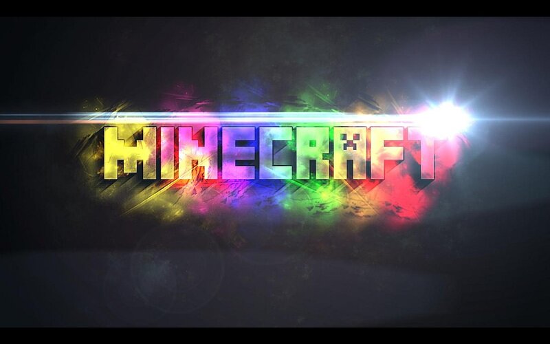 Minecraft Logo — Black