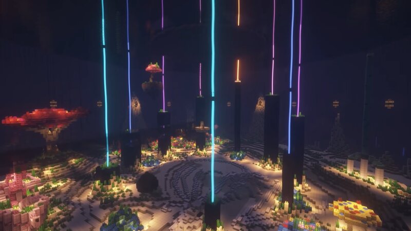 Minecraft Nether Landscape