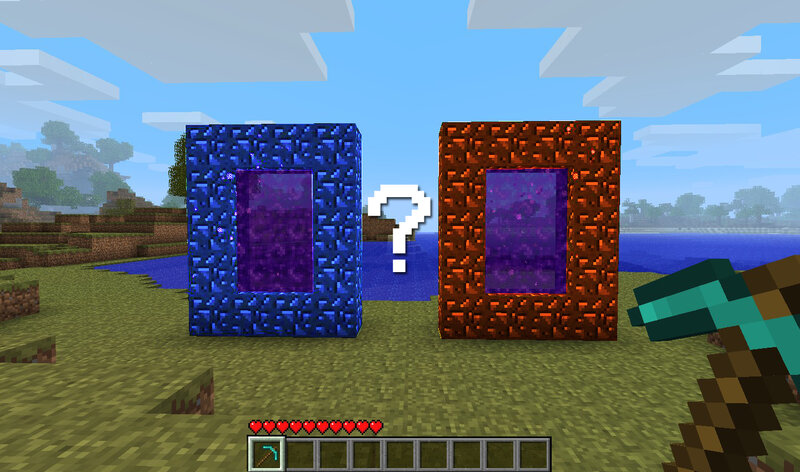 Minecraft Nether portals