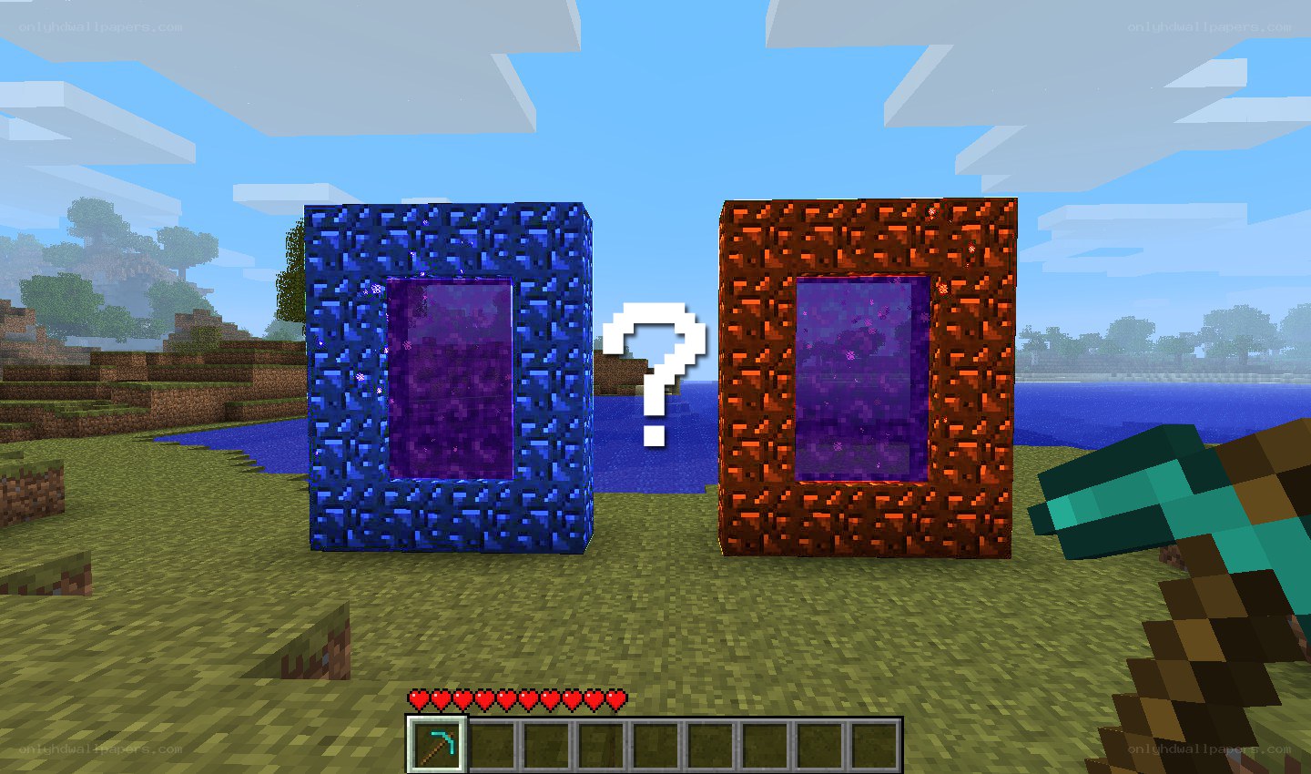 Minecraft Nether portals