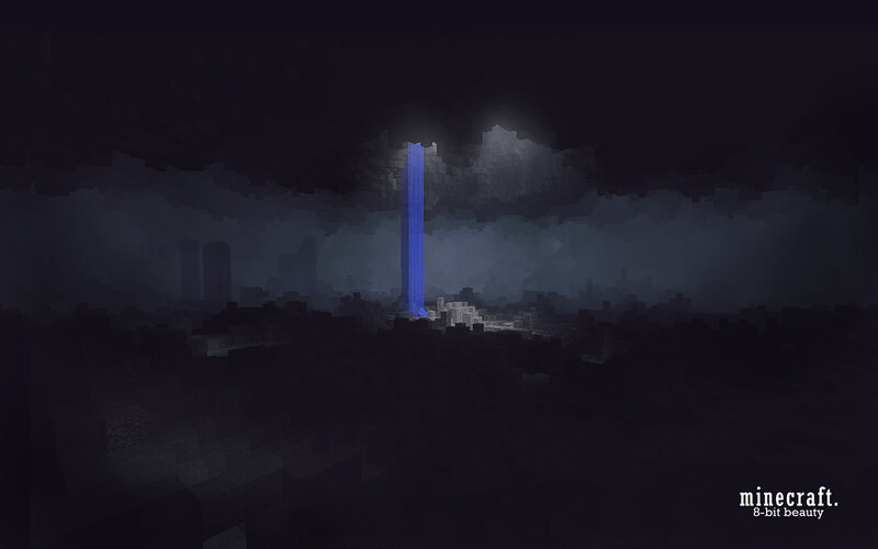 Minecraft Nether scene