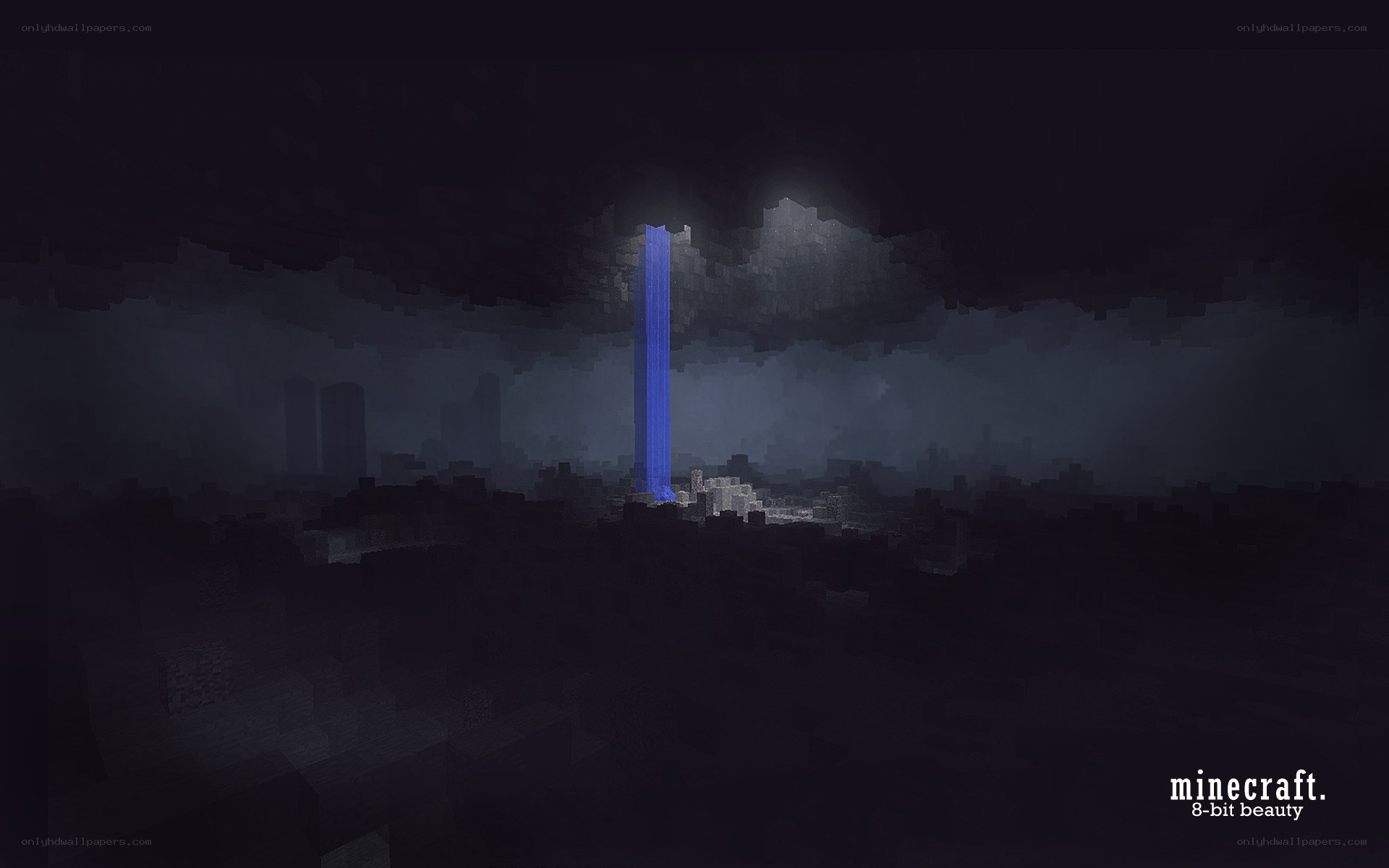 Minecraft Nether scene