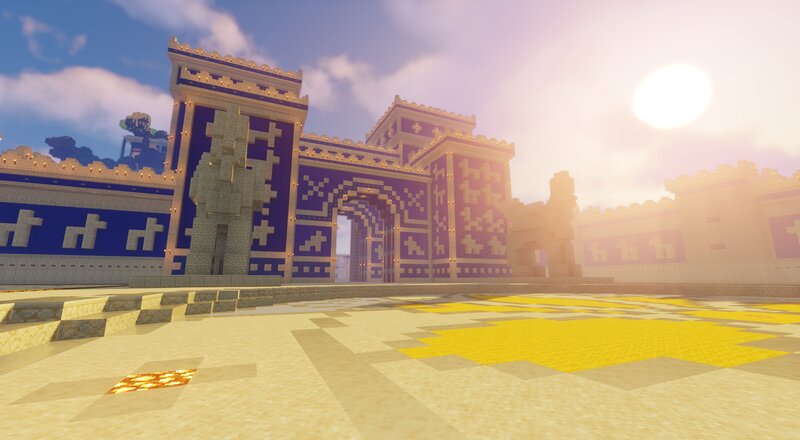 Minecraft Palace Gate