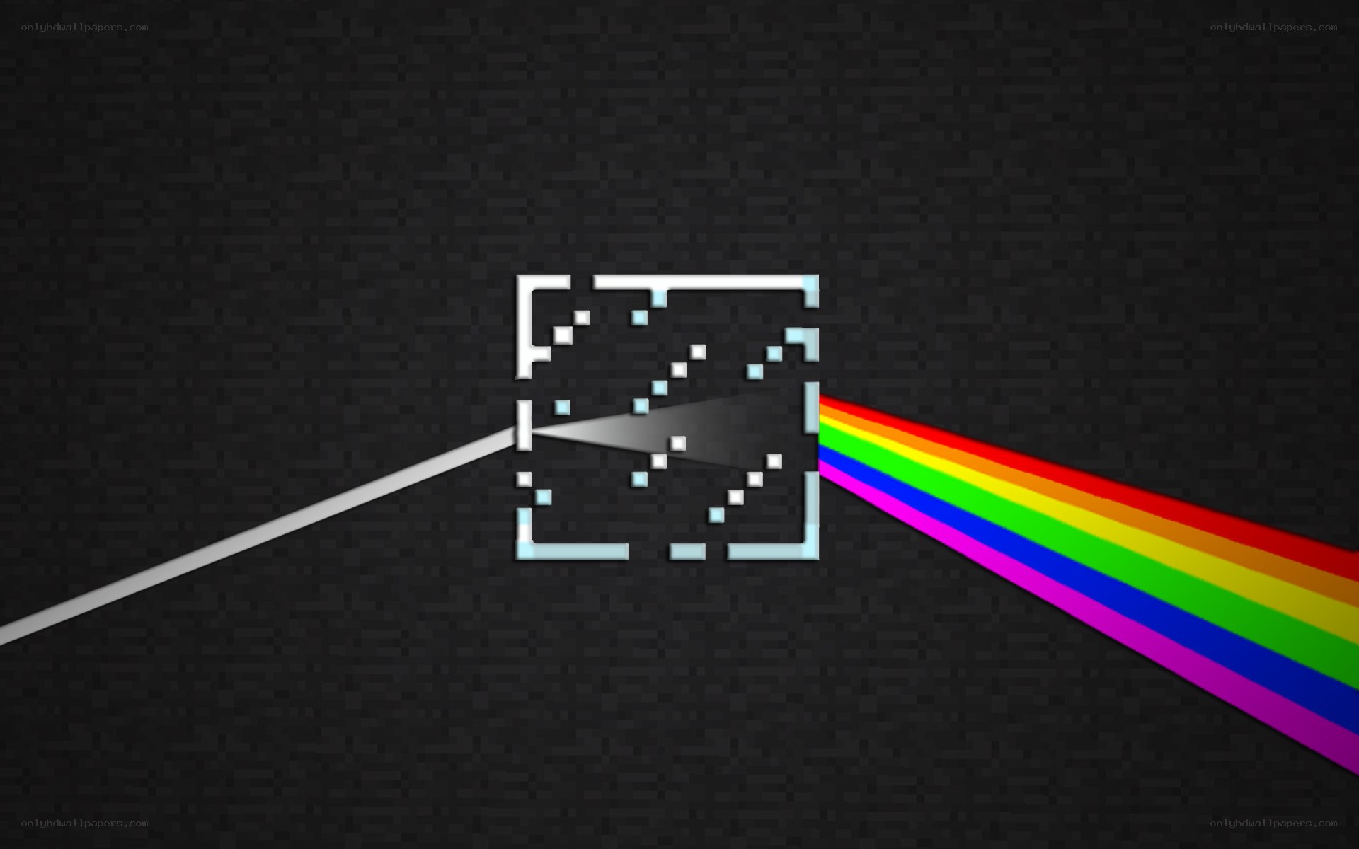 Minecraft prism rainbow