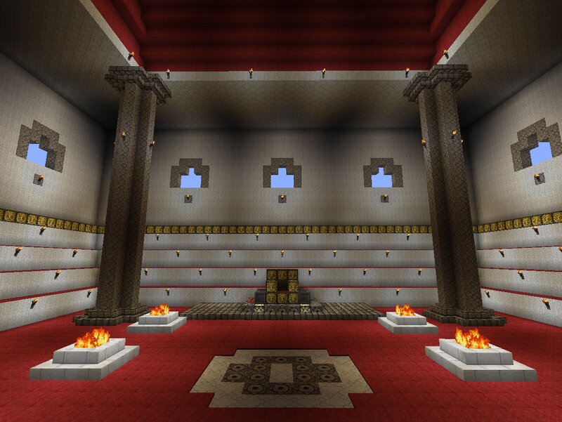 Minecraft Temple Interior