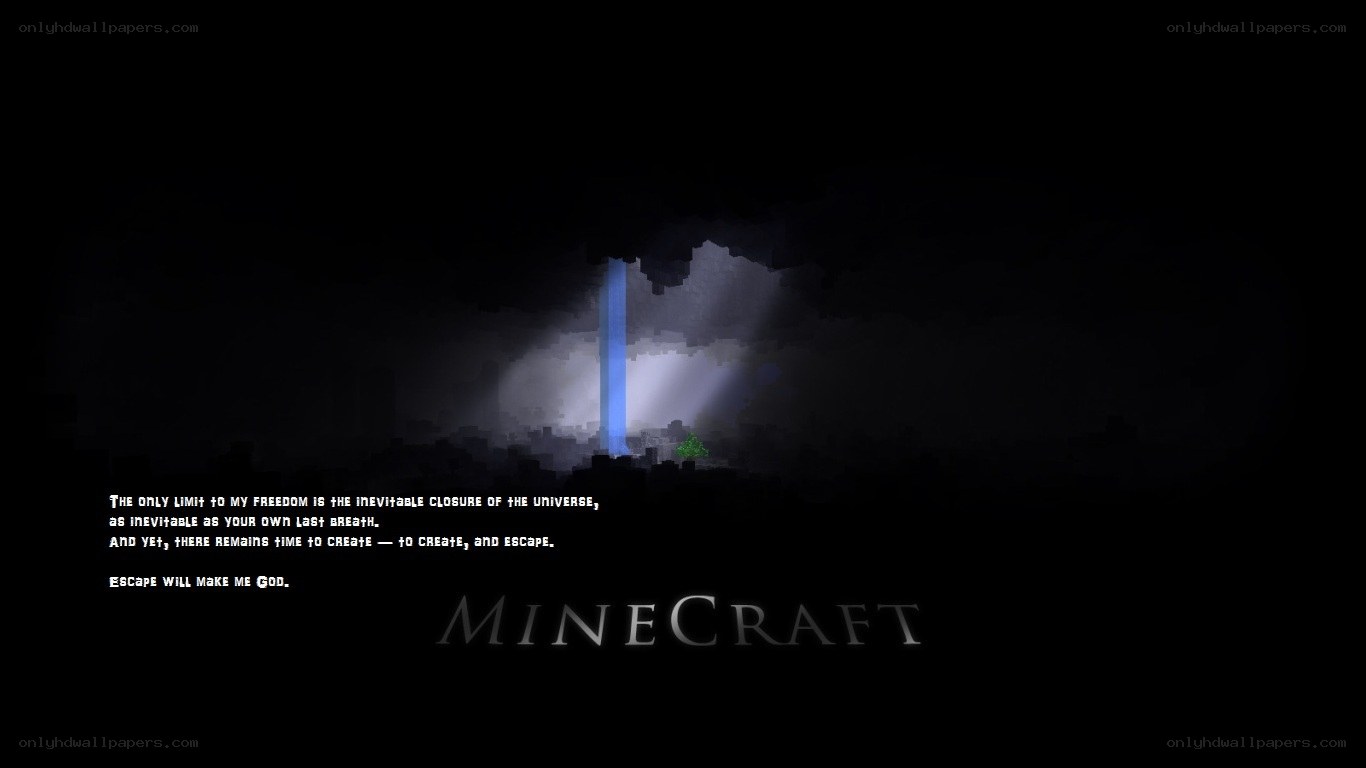Minecraft title screen
