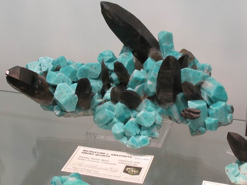 Mineral Specimen on Display