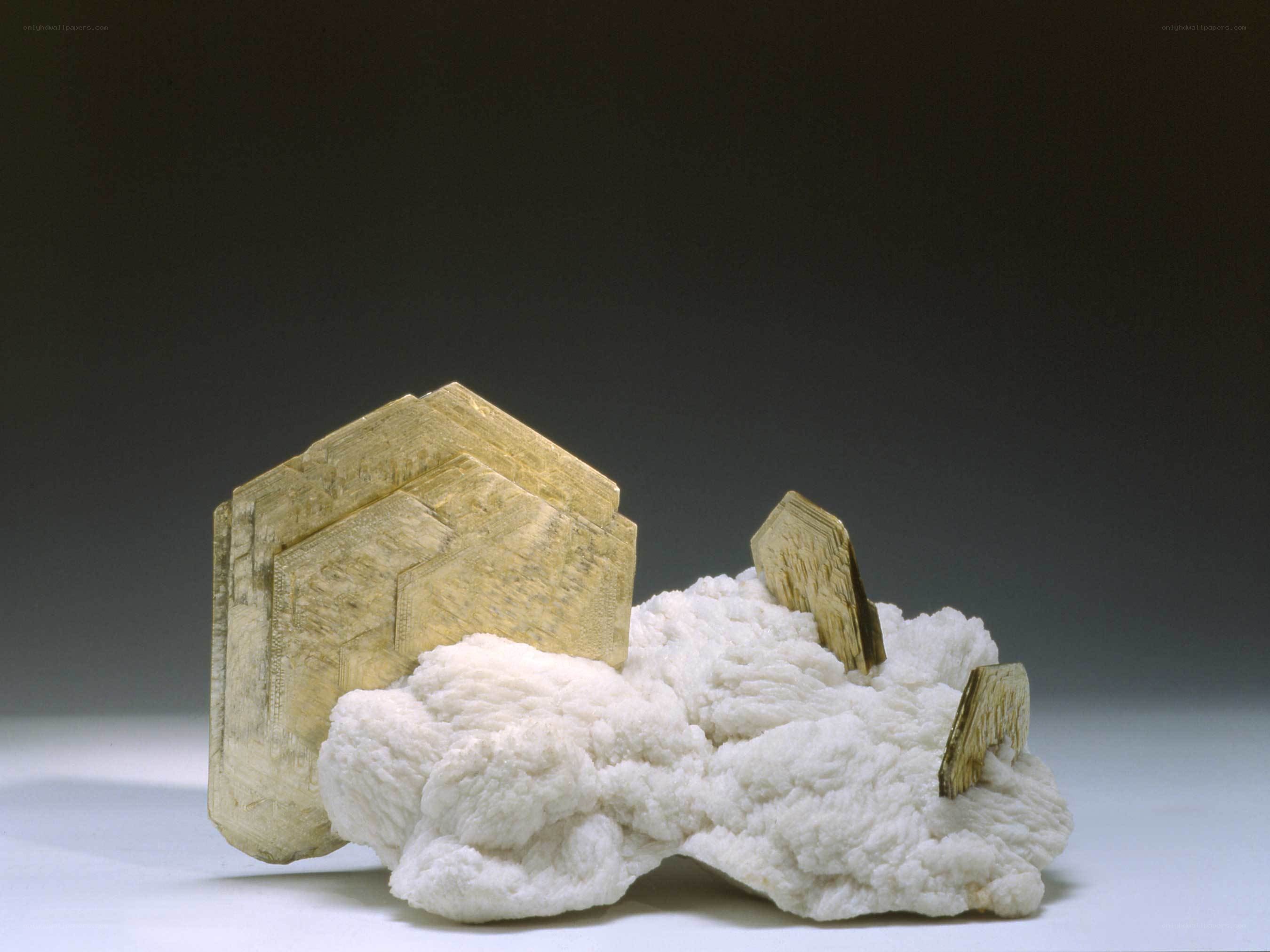 Mineral specimen with crystals