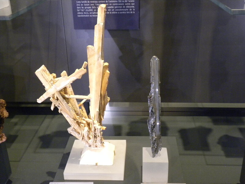 Mineral Specimens in Display
