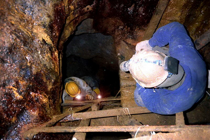 Miners in Tunnel