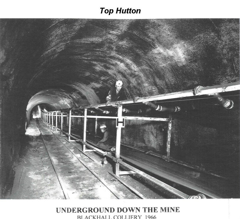 Miners in underground tunnel