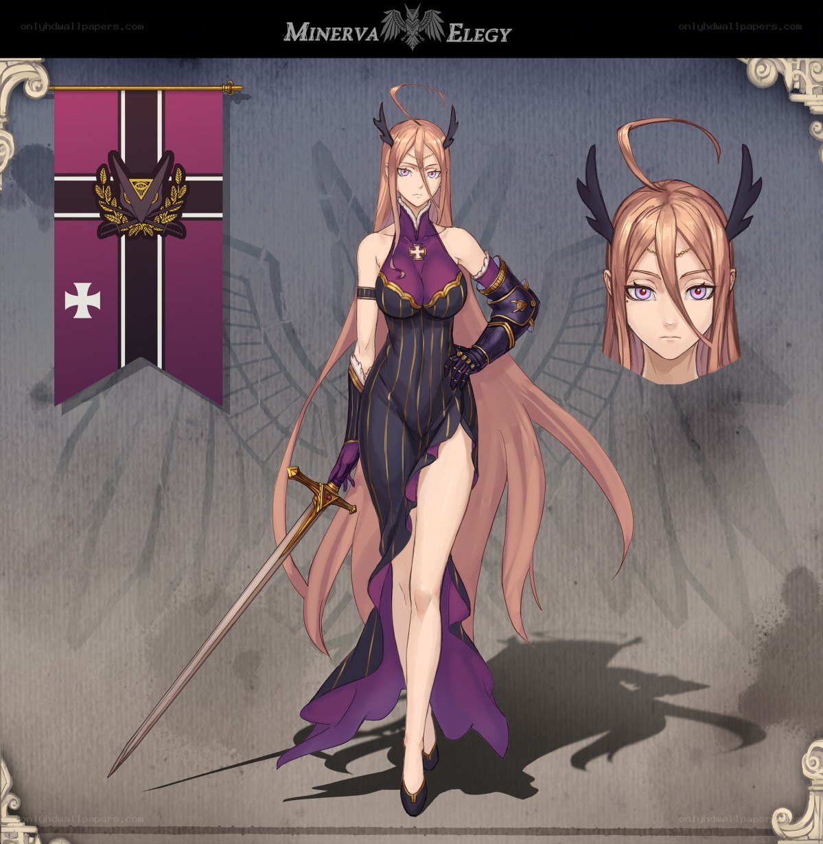 Minerva Elegy character art
