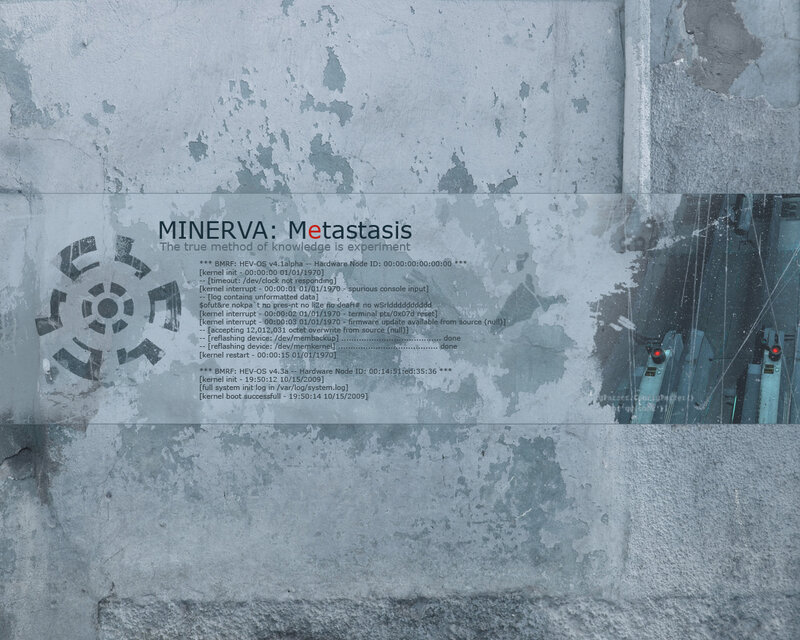Minerva Metastasis boot screen