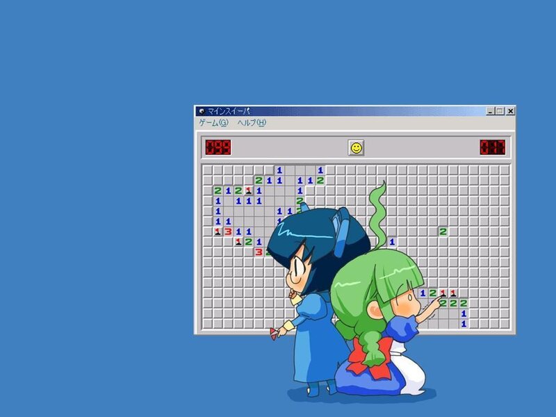 Minesweeper with anime characters
