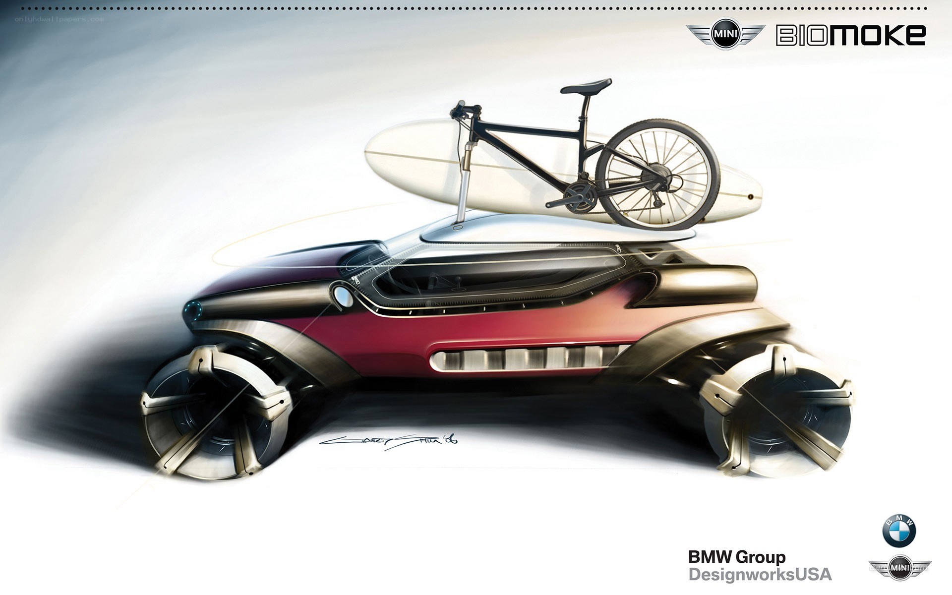 MINI Biomoke concept car