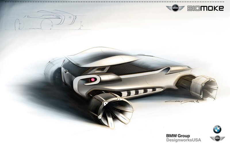 MINI Biomoke concept sketch