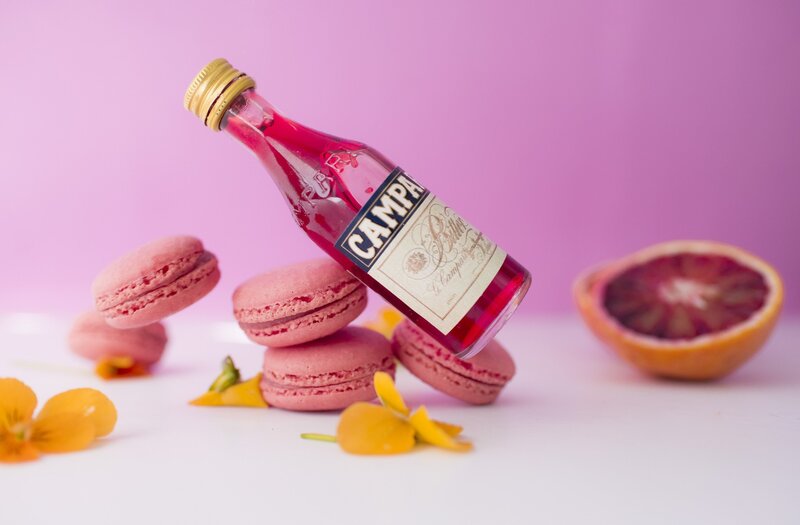 Mini Campari Bottle