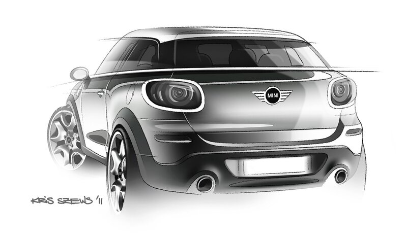 MINI Car Rear View