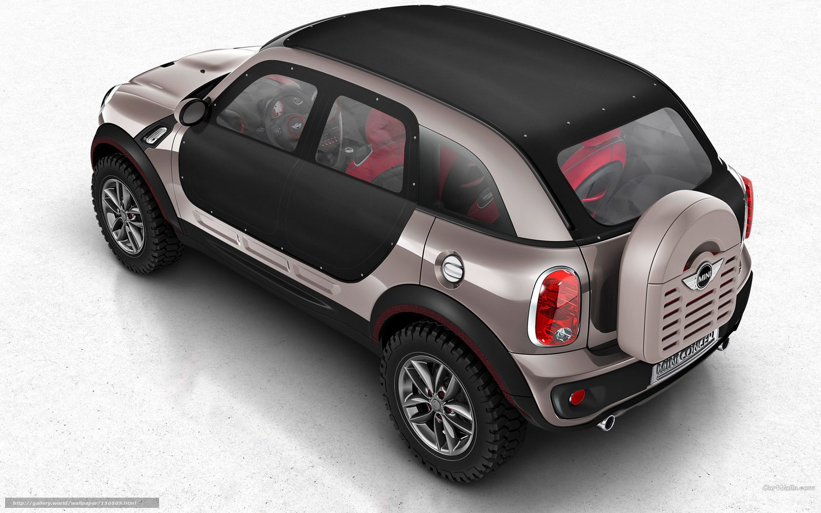 MINI Concept car from above