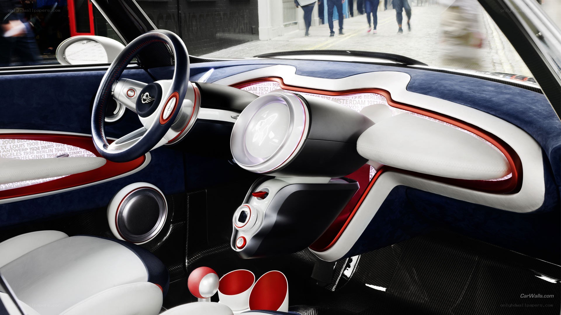 MINI concept car interior