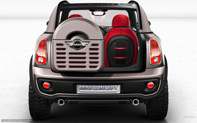 MINI Concept car rear view