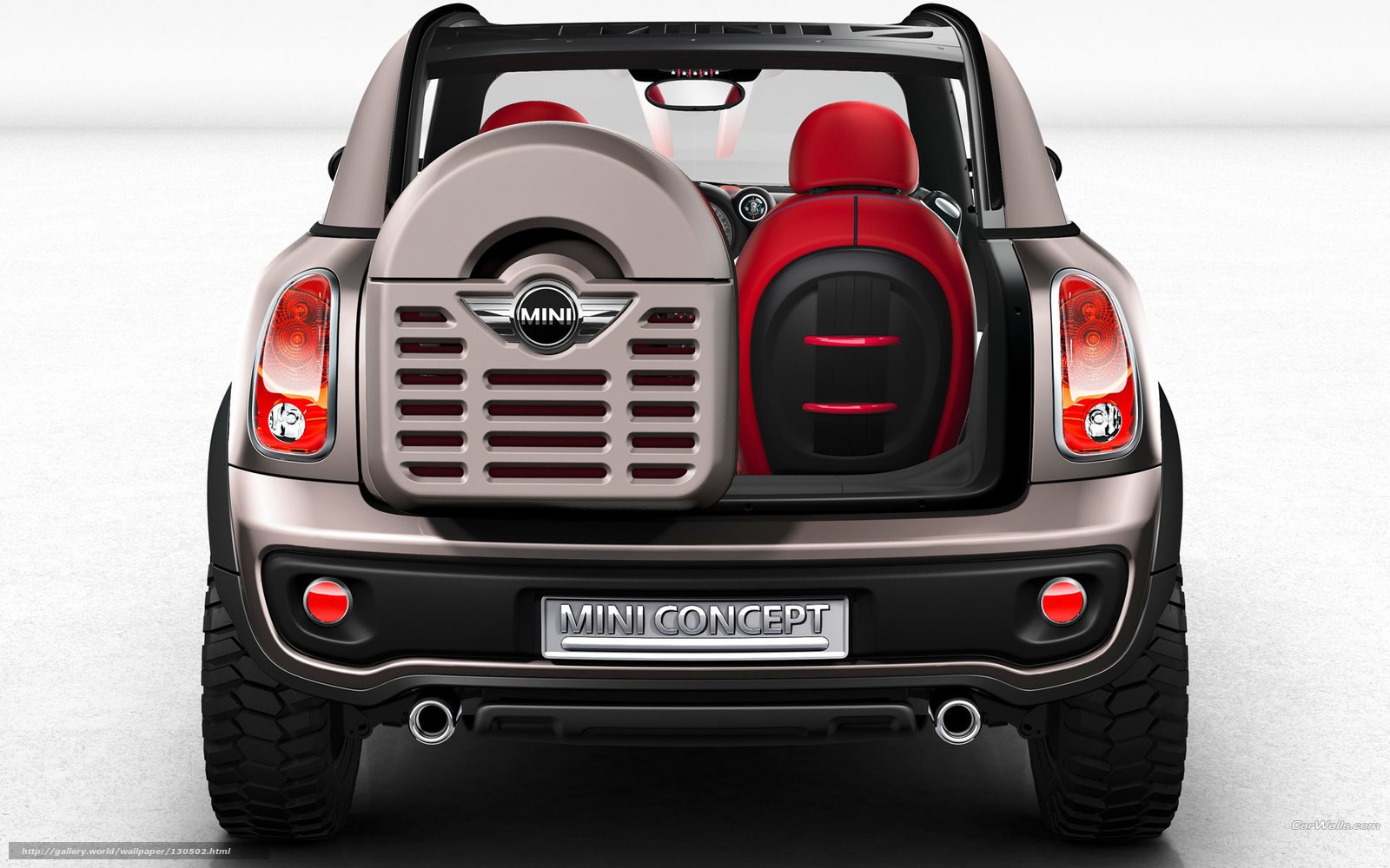MINI Concept car rear view