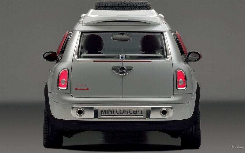 Mini Concept Geneva rear view