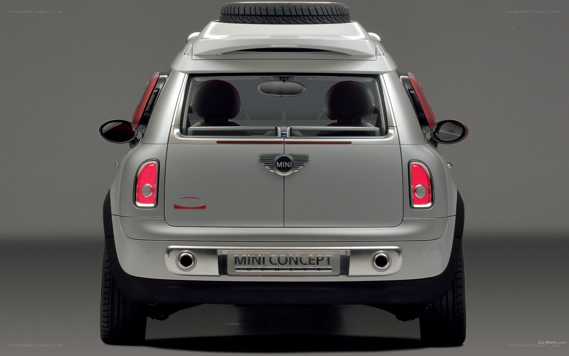 Mini Concept Geneva rear view