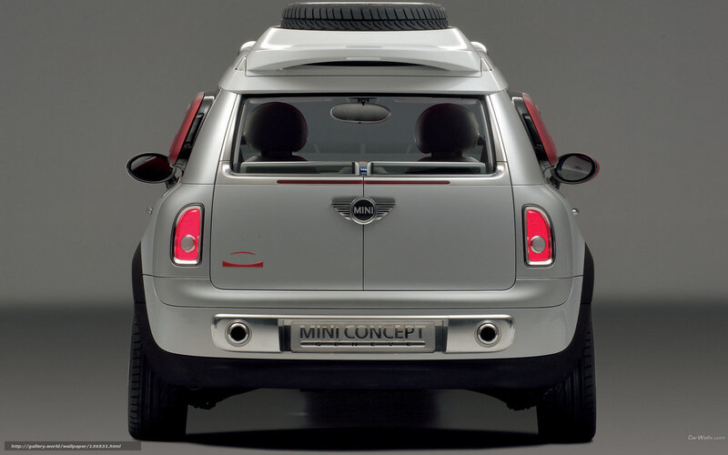 Mini Concept Geneva rear view