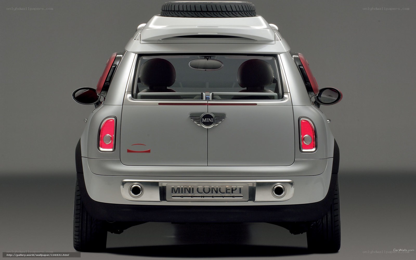 Mini Concept Geneva rear view
