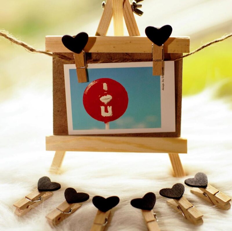 Mini Easel with Photo