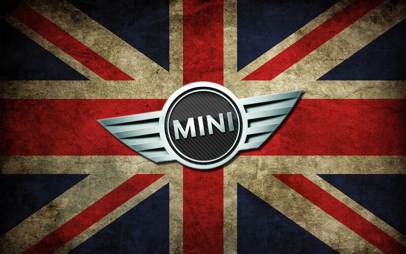 MINI Logo on Flag