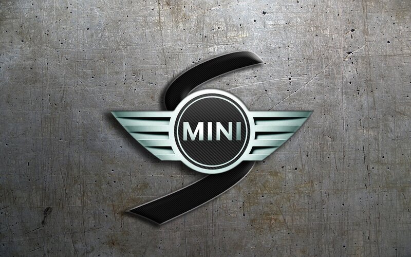 MINI Logo on Metal