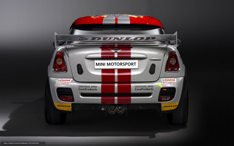 MINI Motorsport race car