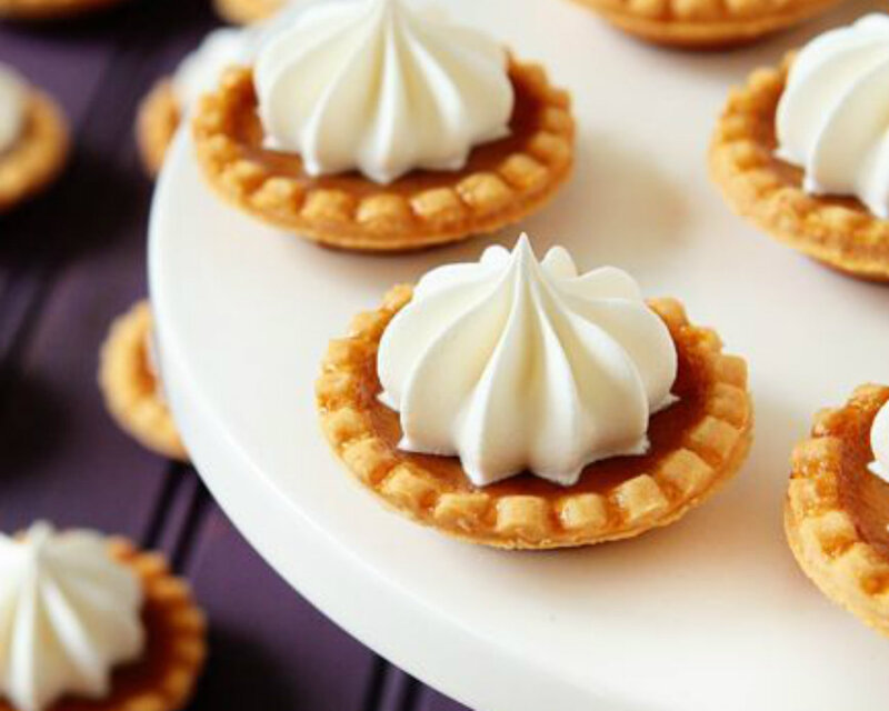 Mini Pumpkin Tarts