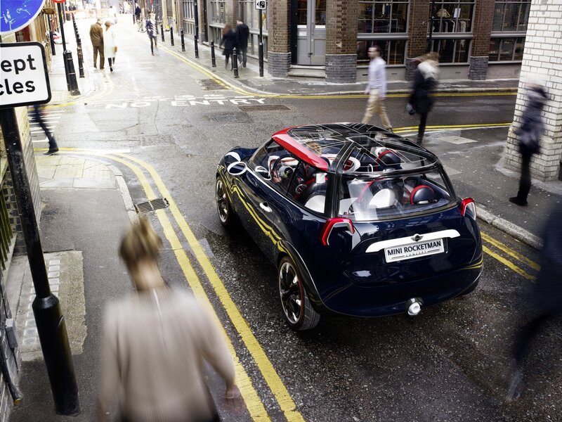 MINI Rocketman Concept Car — Blue