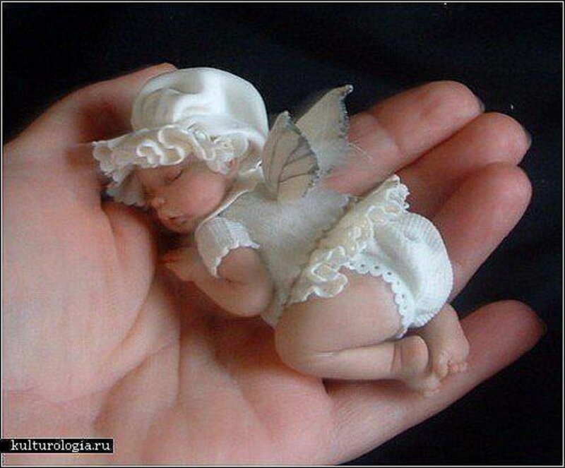 Miniature Angel Figurine