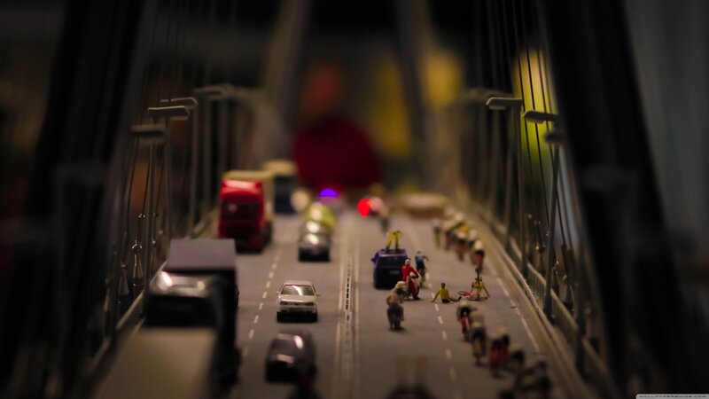 Miniature Bridge Traffic
