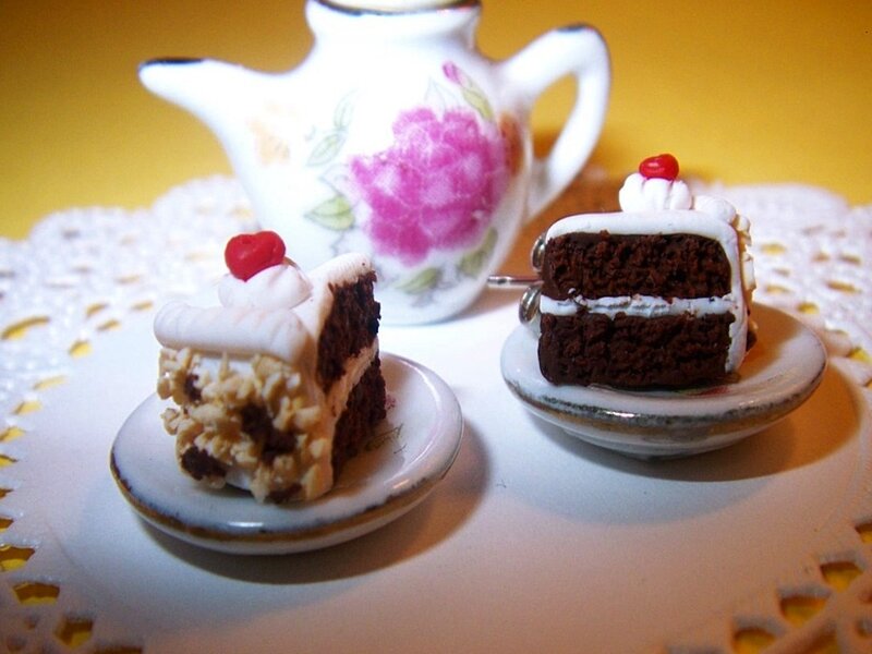 Miniature Cake Slices