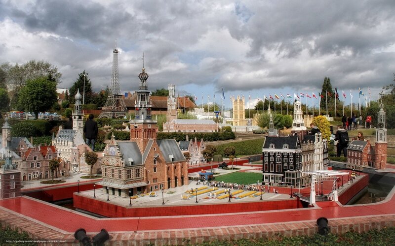 Miniature city at Legoland