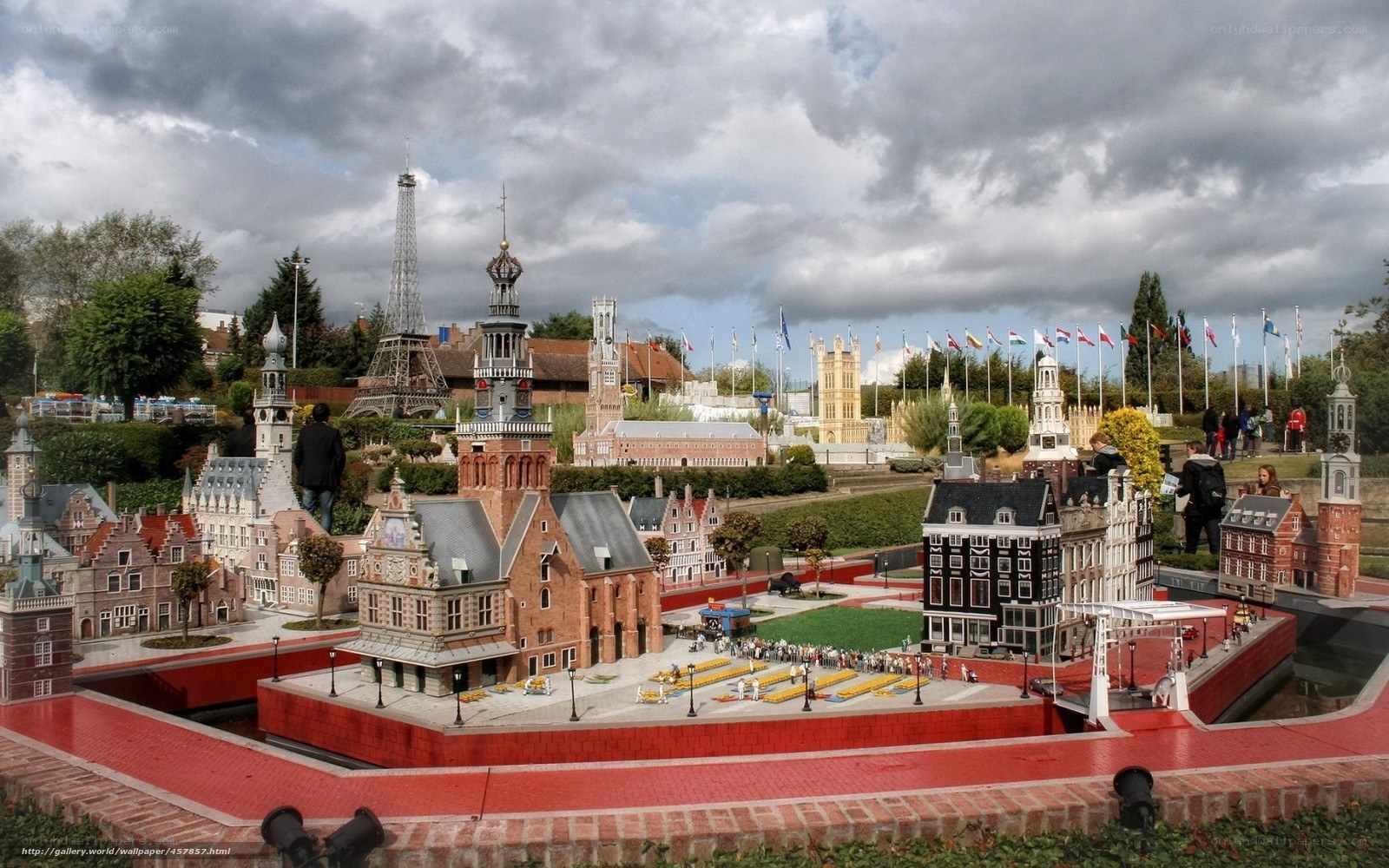 Miniature city at Legoland