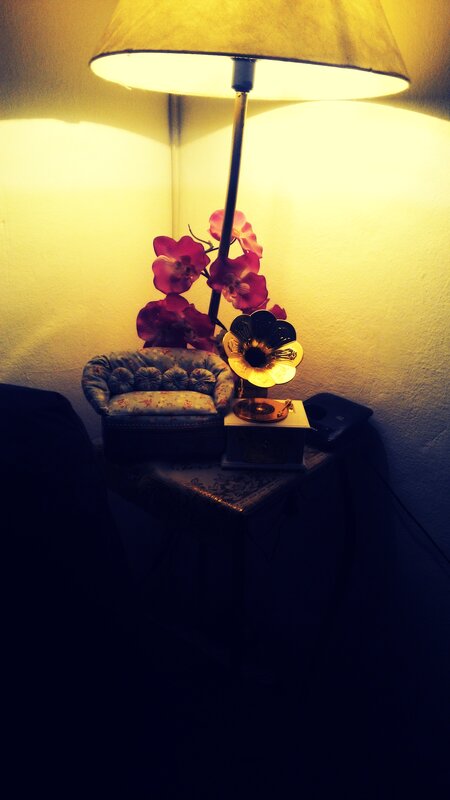 Miniature Gramophone Setup