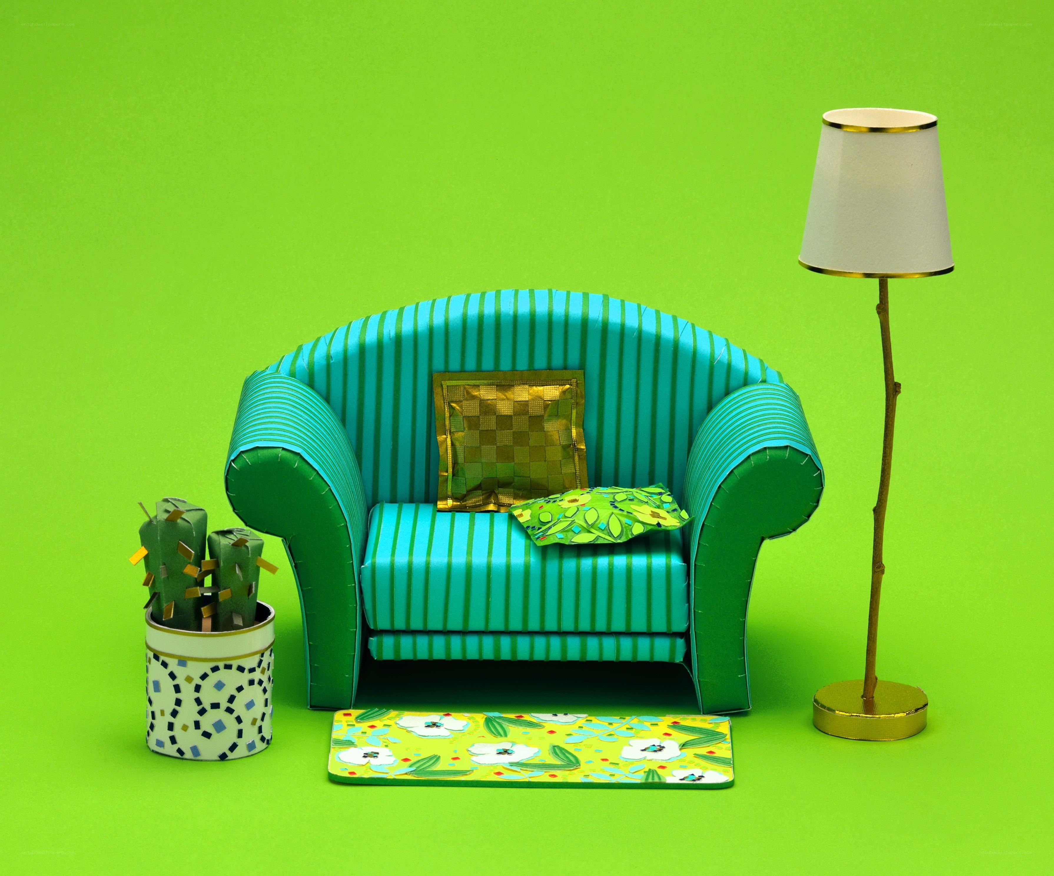 Miniature living room set