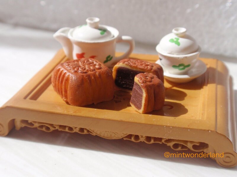 Miniature Mooncakes and Tea Set