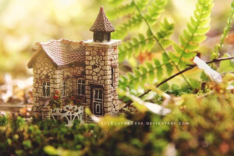 Miniature Stone House